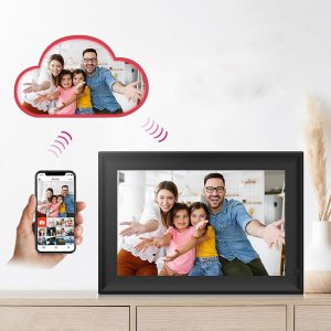 RAMKA CYFROWA NA ZDJĘCIA HD 10 CALI LED WIFI FOTORAMKA MUZYKA FILM PREZENT 15