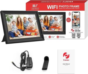 RAMKA CYFROWA NA ZDJĘCIA HD 10 CALI LED WIFI FOTORAMKA MUZYKA FILM PREZENT 2