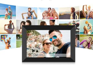 RAMKA CYFROWA NA ZDJĘCIA HD 10 CALI LED WIFI FOTORAMKA MUZYKA FILM PREZENT 8