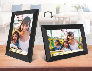 RAMKA CYFROWA NA ZDJĘCIA HD 10 CALI LED WIFI FOTORAMKA MUZYKA FILM PREZENT 9