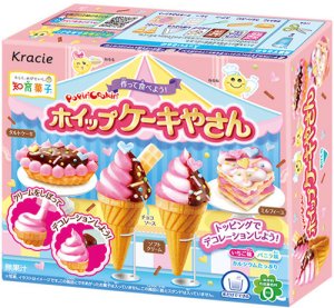 Zestaw DIY Popin Cookin Whipped Cream Cake Store 27g - Kracie 2