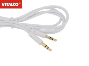 Przewód jack 3,5mm wtyk-wtyk 10m JKJ20 biały Vital 1