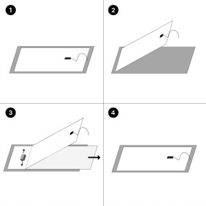 Mata Folia grzewcza antypara POD LUSTRO 80cm 6