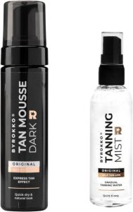 Byrokko Tan Mousse Dark + Mgiełka Samoopalająca 100ml 1