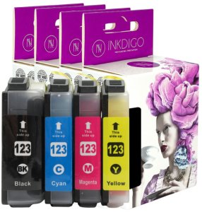 Tusz INKDIGO do BROTHER LC 123 Multibox 1