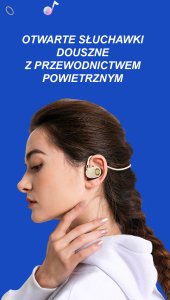 Słuchawki bezprzewodowe nauszne Mobilari M444018 2