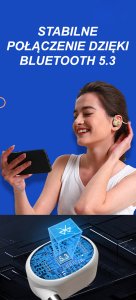 Słuchawki bezprzewodowe nauszne Mobilari M444018 9