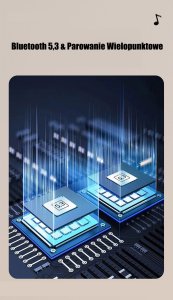 Słuchawki bezprzewodowe nauszne Mobilari M444017 7