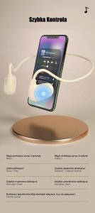 Słuchawki bezprzewodowe nauszne Mobilari M444017 9