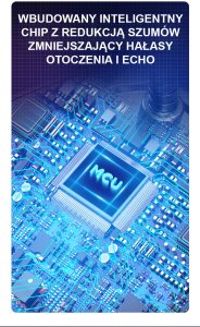 MIKROFON GAMINGOWY RGB DO KOMPUTERA LAPTOPA LED 5