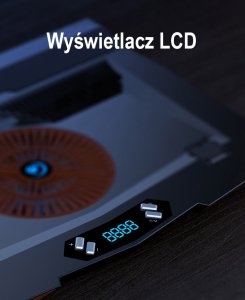 PODSTAWKA PODKŁADKA CHŁODZĄCA POD LAPTOP-A 12-17' 11