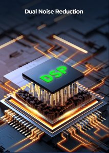 Mikrofon biurkowy do laptopa komputera z kolorowym podświetleniem RGB 5