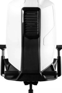 Fotel biurowy RONIN biały/czarny siatka UNIQUE 7