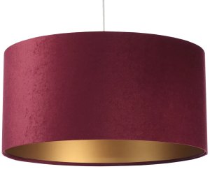 Lampa wisząca HOME 30 bordowa/złota BPS KONCEPT 1