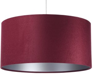 Lampa wisząca HOME 30 bordowa/srebrna BPS KONCEPT 1