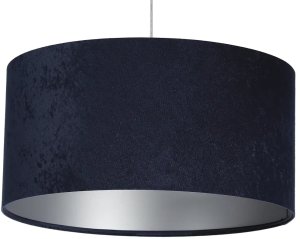 Lampa wisząca HOME 60 granatowa/srebrna BPS KONCEPT 1