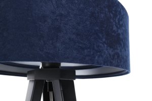 Lampa stołowa BPS KONCEPT Lampa stołowa GEMSTONE granatowa/srebrna/czarna 5