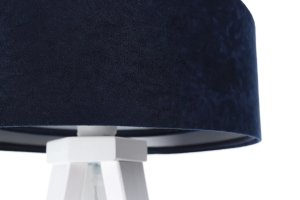 Lampa stołowa BPS KONCEPT Lampa stołowa GEMSTONE granatowa/srebrna/biała 5
