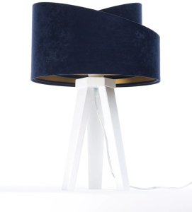 Lampa stołowa BPS KONCEPT Lampa stołowa GEMSTONE granatowa/złota/biała 3