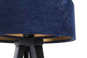 Lampa stołowa BPS KONCEPT Lampa stołowa GEMSTONE granatowa/złota/czarna 5