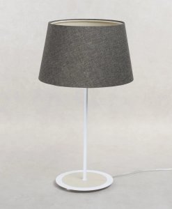 Lampa stołowa Belideco Lampa stołowa ENTURO III szara BPS KONCEPT 3
