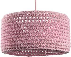 Lampa wisząca COTTON 40 różowa BPS KONCEPT 1