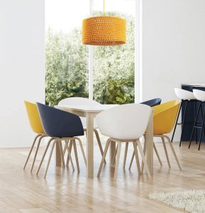 Lampa wisząca BPS KONCEPT Lampa wisząca COTTON 40 żółta 4