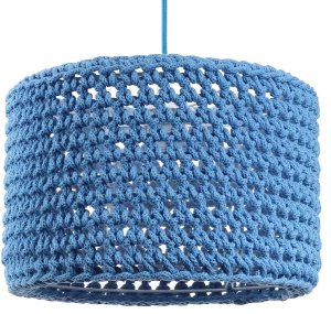 Lampa wisząca COTTON 30 niebieska BPS KONCEPT 1