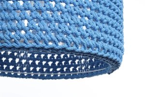 Lampa wisząca COTTON 30 niebieska BPS KONCEPT 2