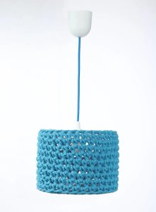 Lampa wisząca COTTON 25 niebieska BPS KONCEPT 3