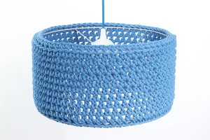 Lampa wisząca COTTON 40 niebieska BPS KONCEPT 2