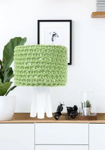 Lampa stołowa BPS KONCEPT Lampa stołowa COTTON WOOD zielona 4