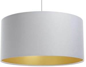 Lampa wisząca MODERN 70 szara/złoty mat BPS KONCEPT 1