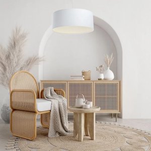 Lampa wisząca BPS KONCEPT Lampa wisząca MODERN RATTAN 70 biała BPS KONCEPT 7