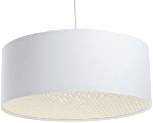 Lampa wisząca MODERN RATTAN 60 biała BPS KONCEPT 1