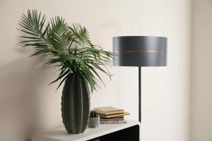 Lampa podłogowa BPS KONCEPT Lampa stojąca SIMPLY GLAMOUR grafitowa 6