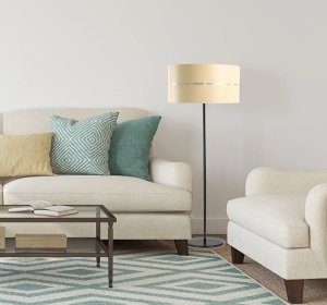 Lampa podłogowa BPS KONCEPT Lampa stojąca SIMPLY GLAMOUR kremowa 6