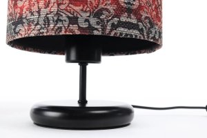 Lampa stołowa RETRO-C czerwona/czarna BPS KONCEPT 4