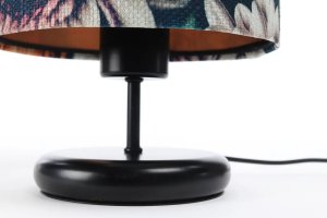 Lampa stołowa FLORAL-C wielokolorowa/miedziana BPS KONCEPT 4