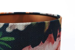 Lampa stołowa FLORAL-C wielokolorowa/miedziana BPS KONCEPT 5