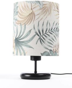 Lampa stołowa TROPICAL-C-B wielokolorowa/złota BPS KONCEPT 2