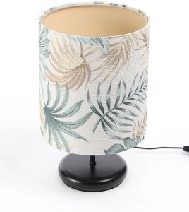 Lampa stołowa TROPICAL-C-B wielokolorowa/złota BPS KONCEPT 3