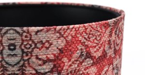 Lampa stołowa RETRO-D czerwona/czarna BPS KONCEPT 4