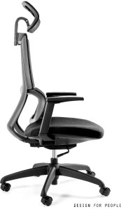 Fotel biurowy ELEGANCE czarny UNIQUE 3