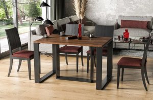 Stół rozkładany BORYS 130(210)x80 dąb stirling ENDO 1