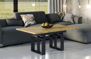 Ława rozkładana podnoszona EMPOLI 110(170)x65 dąb artisan ENDO 1