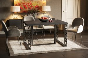 Stół rozkładany EWEREST MAX 130(250)x85 beton ciemny ENDO 1