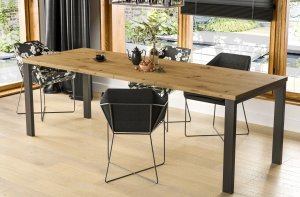 Malys Group Stół rozkładany GARANT 130(220)x80 dąb artisan ENDO 2