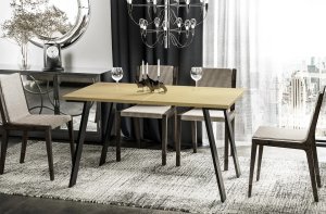 Stół rozkładany LIWIA 130(210)x80 dąb natura ENDO 1