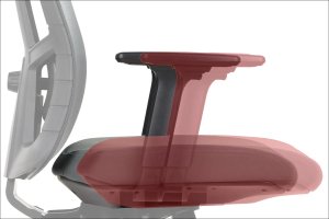 Fotel biurowy AKCENT czarny STEMA 12